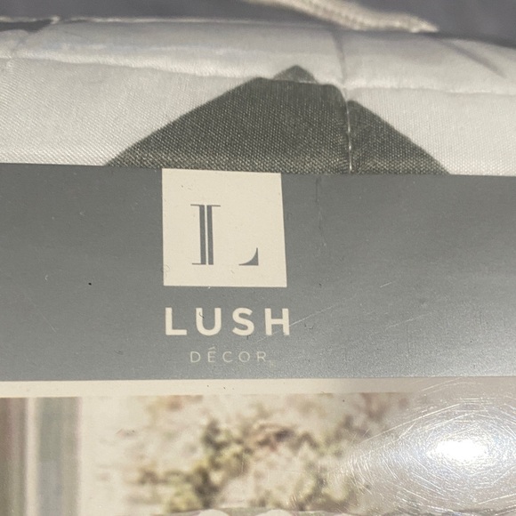 Chevron Loveseat Cover - Gray and White - Picture 6 of 8